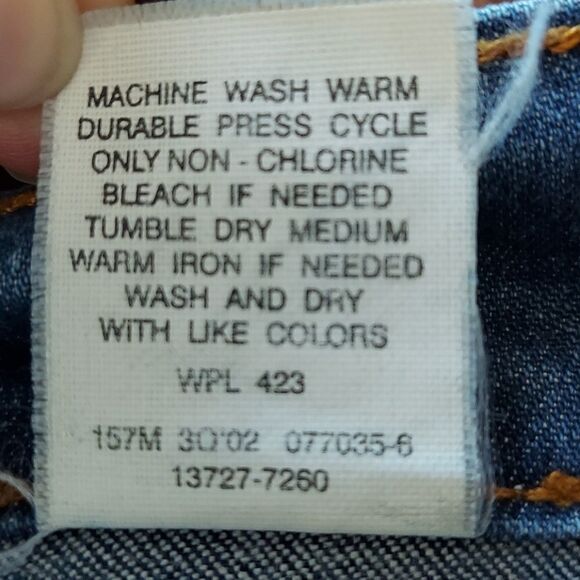 Vintage Levi's Boot Cut Jeans Sz 5S - Picture 9 of 9